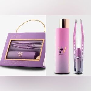La-Tweez 24 Karat PINK OMBRE Pro Illuminating Tweezer with Diamond Dust Tip